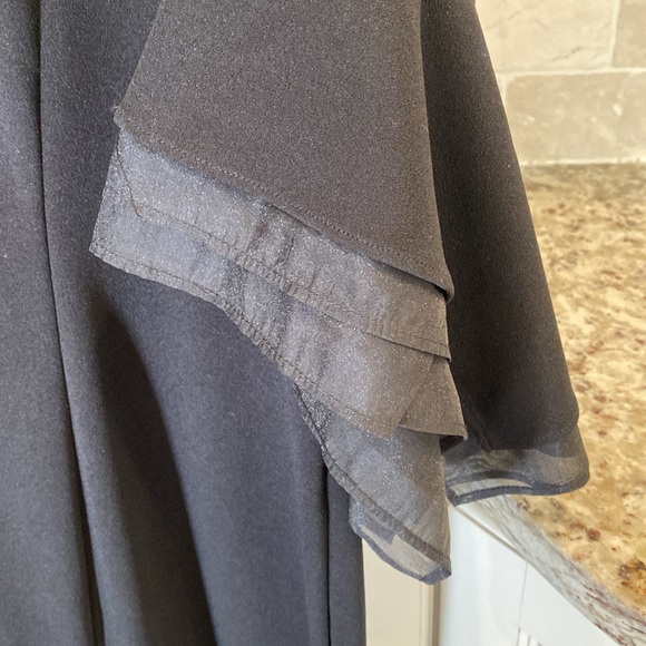 Adrianna Papell  Stretch Knit Crepe Sheath Dress - Picture 4 of 5